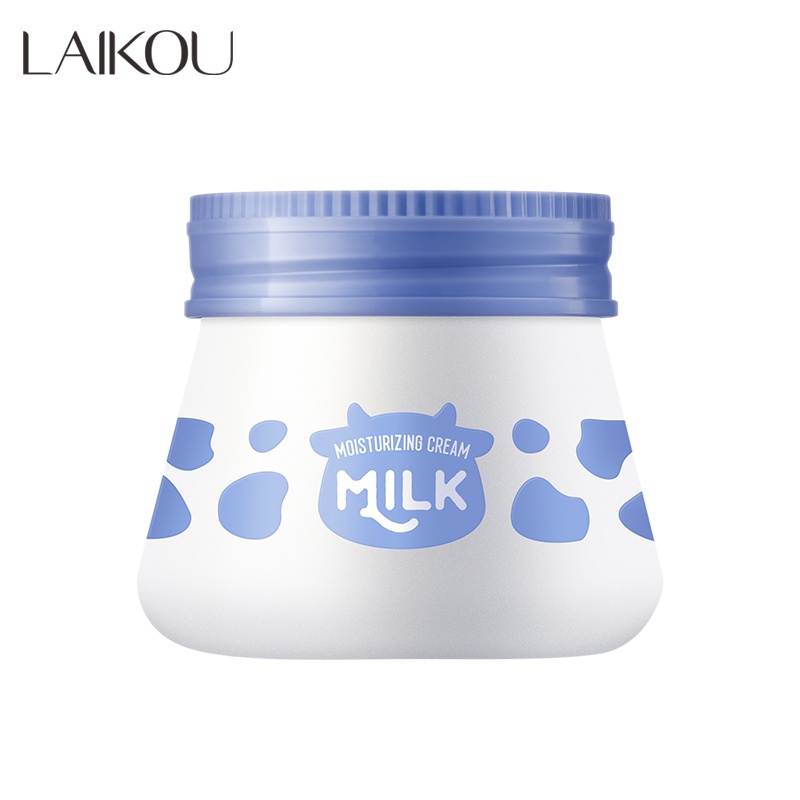 Kem Sữa LAIKOU Dưỡng Ẩm Làm Sáng Da Khô 55g