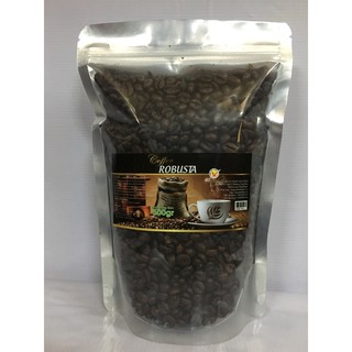 Cafe  hạt ROBUSTA Quân Đạt 500gr