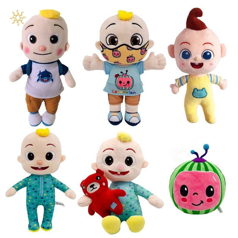 Búp bê nhồi bông hình nhân vật Jojo có nhạc dễ thương cho bé