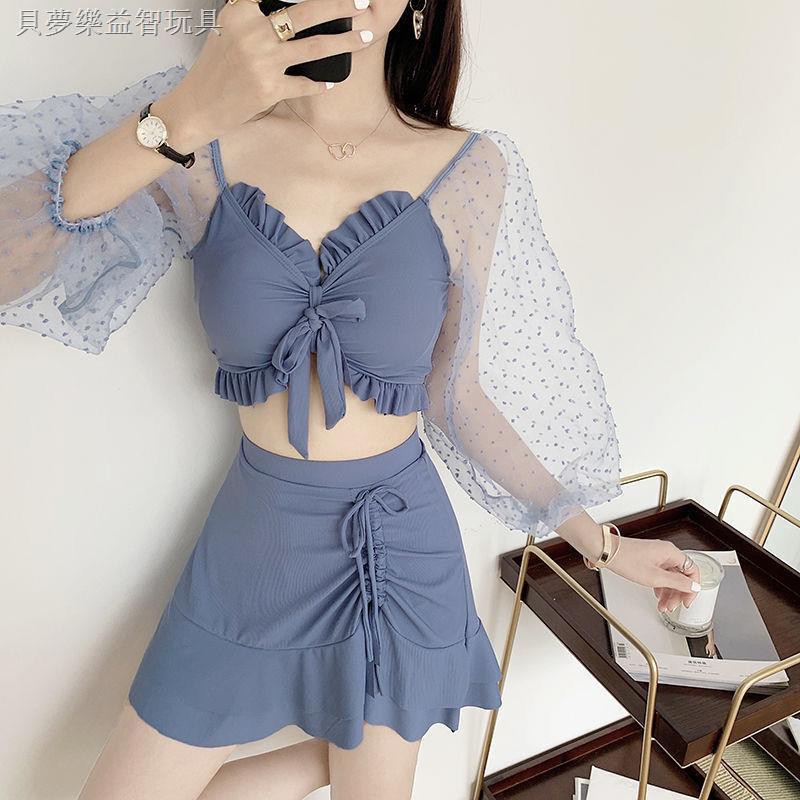 Bộ Đồ Bơi Lưng Cao Phối Ren Xinh Xắn Theo Phong Cách Mùa Xuân | BigBuy360 - bigbuy360.vn