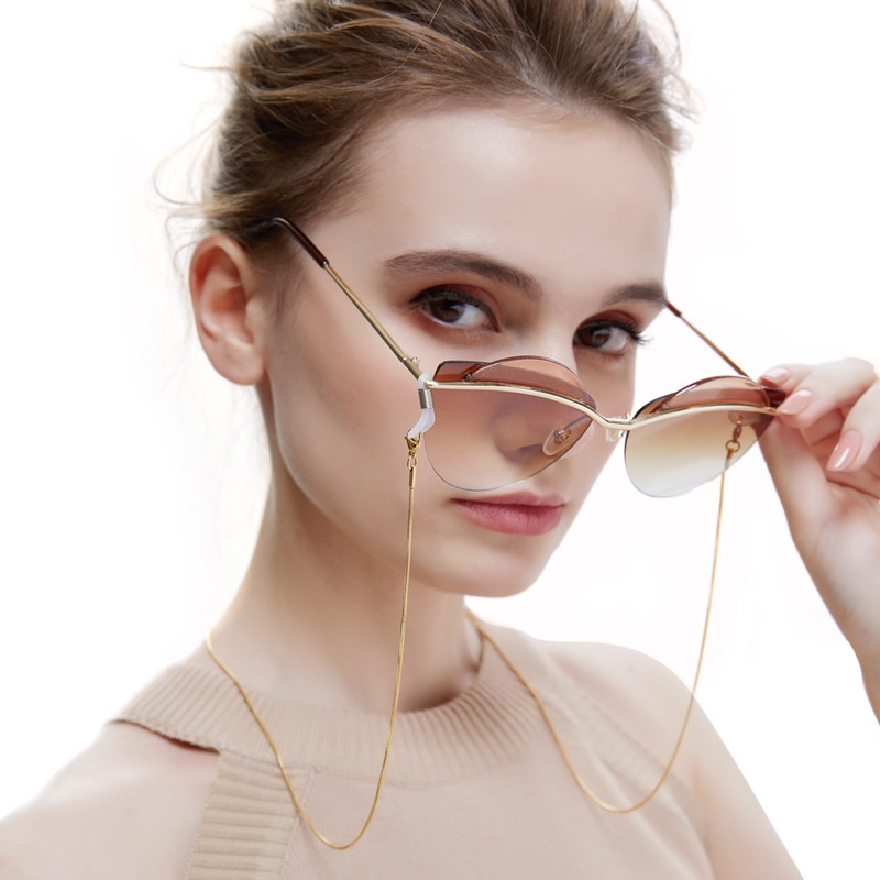 Dây Đeo Mắt Kính Bằng Kim Loại Ba Trong Một Đa Năng Thời Trang Hàn Quốc