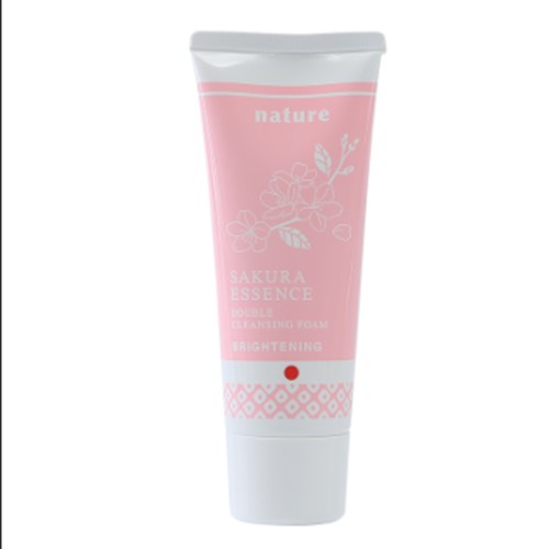 Sữa rửa mặt trắng da Naris Sakura Essence Nhật Bản 100g