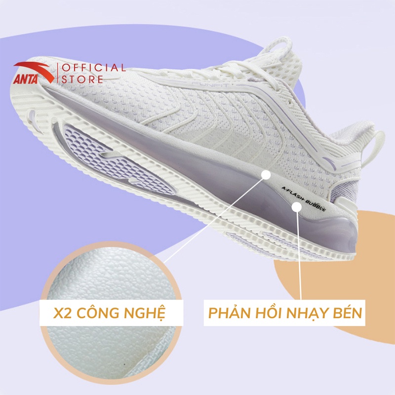 Giày chạy thể thao nữ Running Shoes Anta 822135501-3