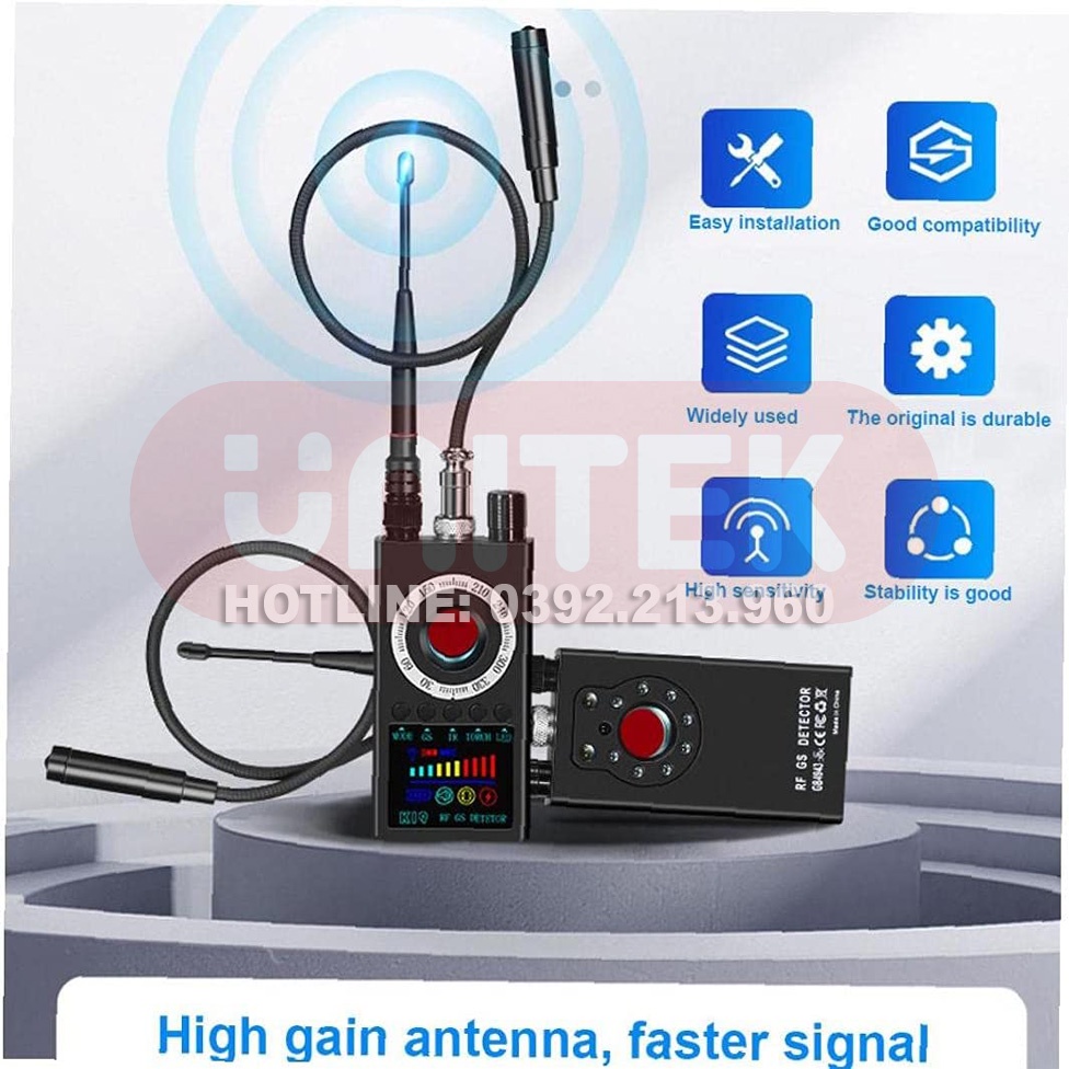 Máy Dò Phát Hiện Theo Dõi Camera, GPS, Định Vị Detector K19