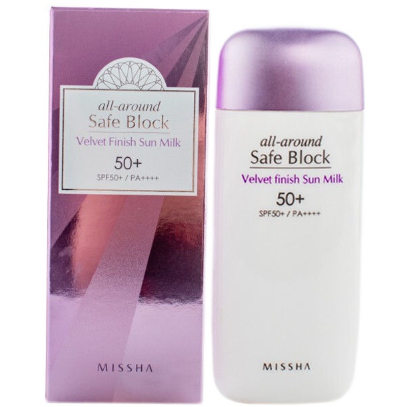Kem Chống Nắng Missha Missha All Around Safe Block Sun Milk 70ml SPF50 +/PA++++ EXP 2023-12