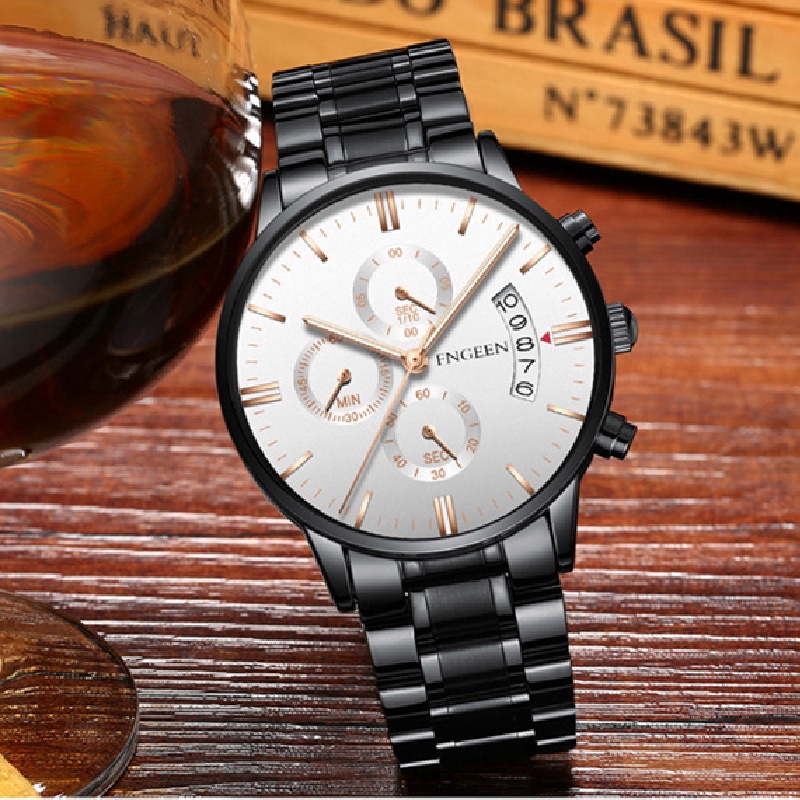 Đồng Hồ Thạch Anh FNGEEN 5055 Hợp Thời Trang Cho Nam