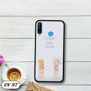 Ốp điện thoại Huawei Nova 4e - lưng nhám viền dẻo