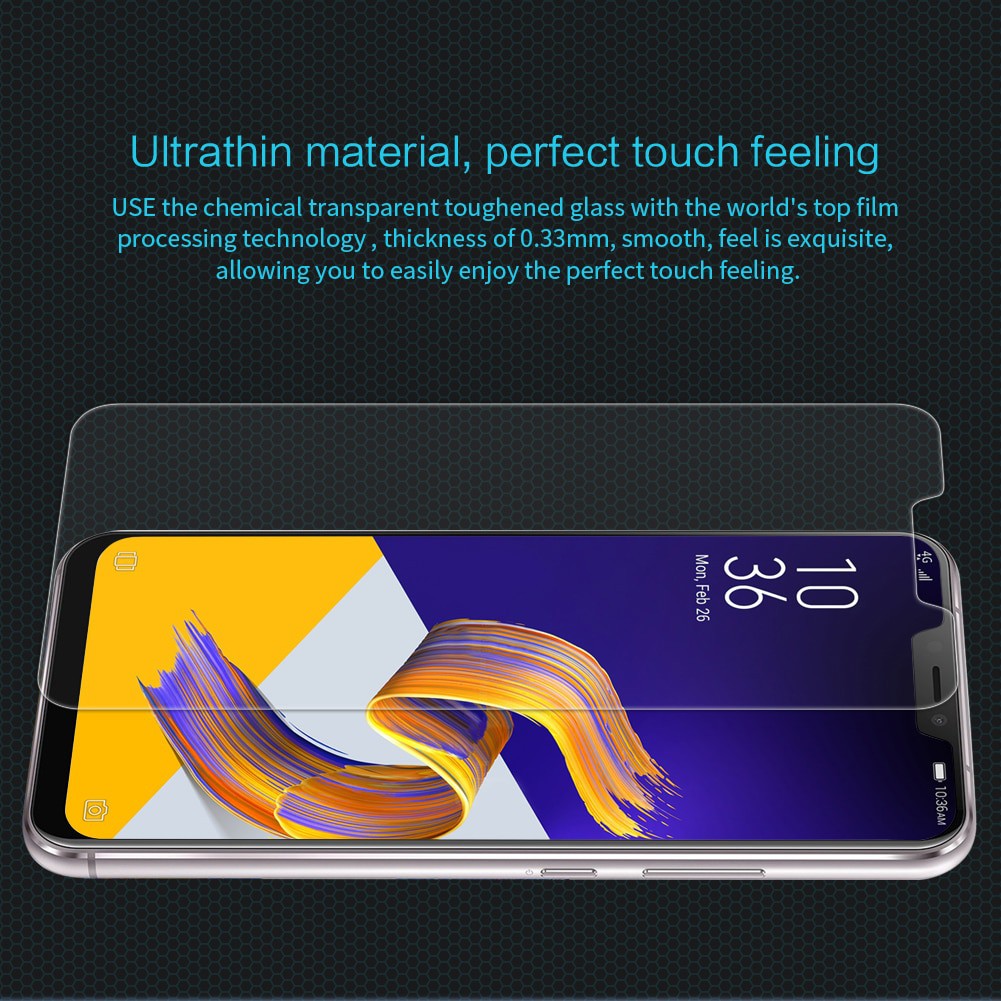 Kính CL Asus Zenfone 5/ 5Z 2018 ZE620KL Cường Lực 2.5D Không FULL, 9H-0.26mm