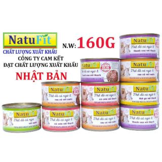 Pate cho chó mèo NatuFit 160g