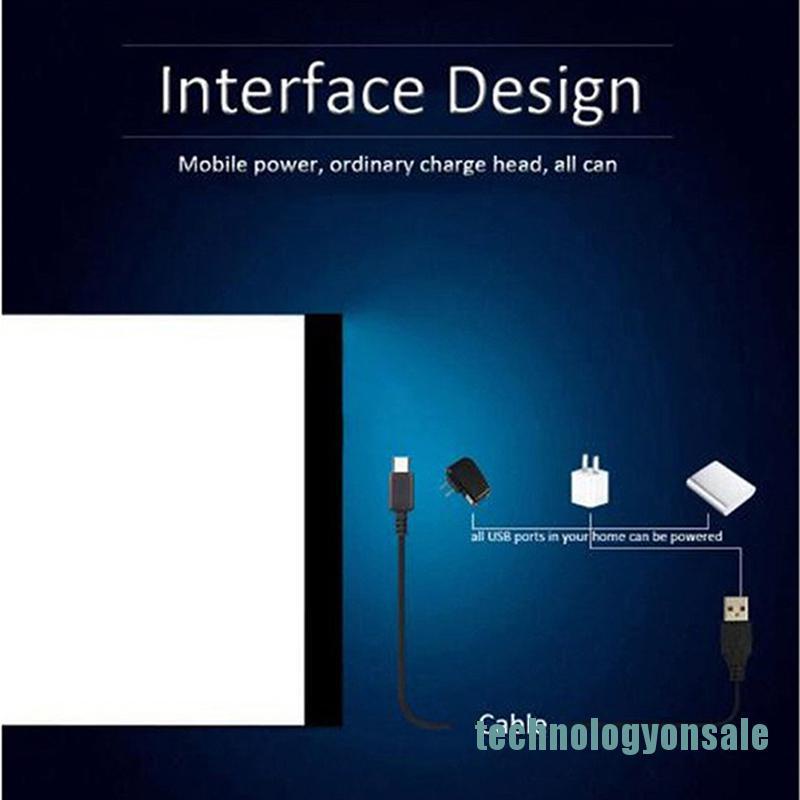 Bảng vẽ đèn led khổ A5 cổng USB có thể điều chỉnh tiện lợi