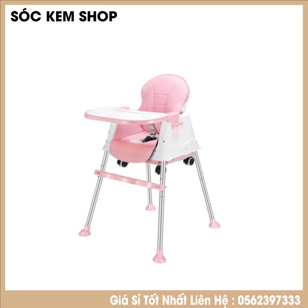 Ghế Ăn Dặm NIKO Làm Từ Nhựa Nguyên Sinh An Toàn Cho Bé Có Nhiều Tính Năng Tiện Lợi Nhỏ Gọn Dễ Mang Đi Du Lịch