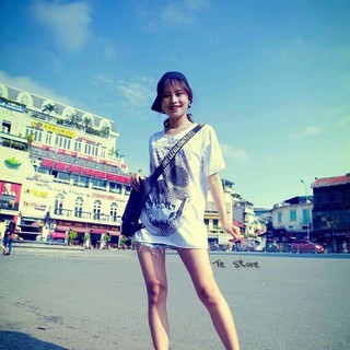áo phông thụng tay lỡ