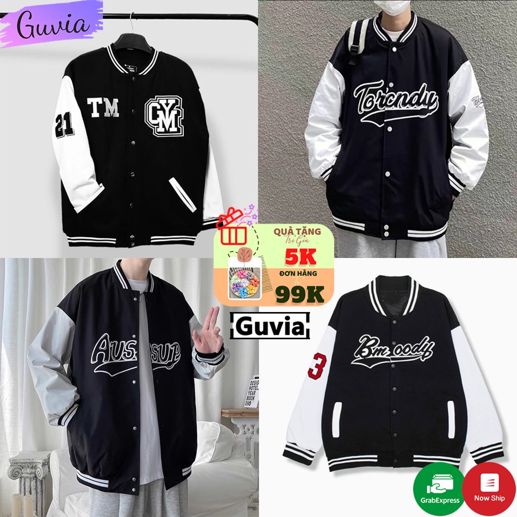 Áo khoác bomber dù TM CYM nam nữ form rộng Unisex 2 lớp Chống Nắng Siêu Hot ulzzang Jacket Bomber Guvia