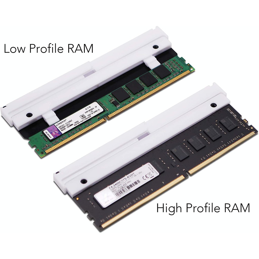 Set 2 Bộ Tản Nhiệt Ram 5v Rgb Ddr3 Ddr4 - Màu Đen | BigBuy360 - bigbuy360.vn