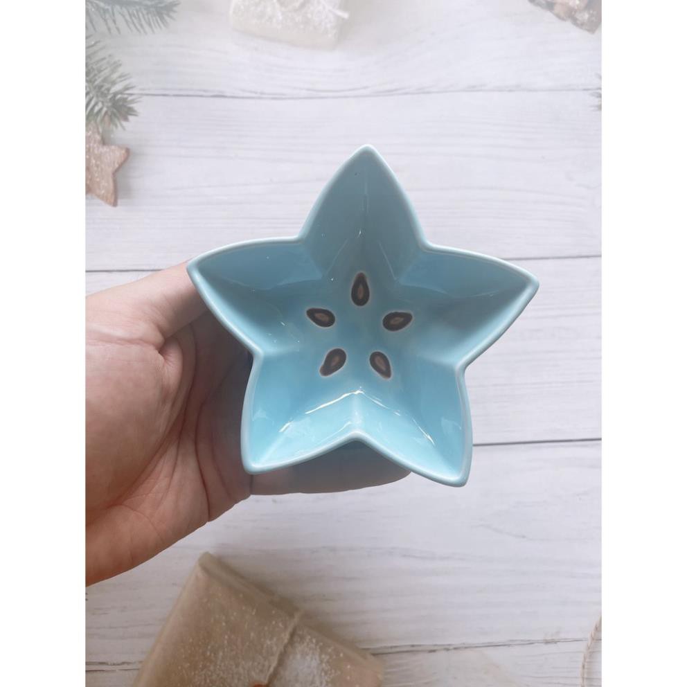 Bát Ăn Dặm Gốm Sứ Đẹp Cute Cho Bé Hình Quả Khế, Chén Ăn Cơm Bé Trai Bé Gái