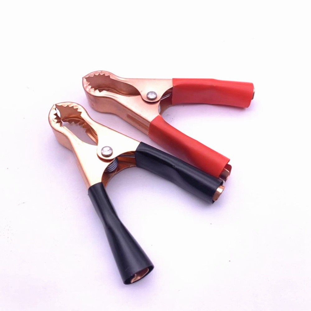 1 / 5 Cặp Kẹp Cá Sấu Thử Pin 80mm 50a