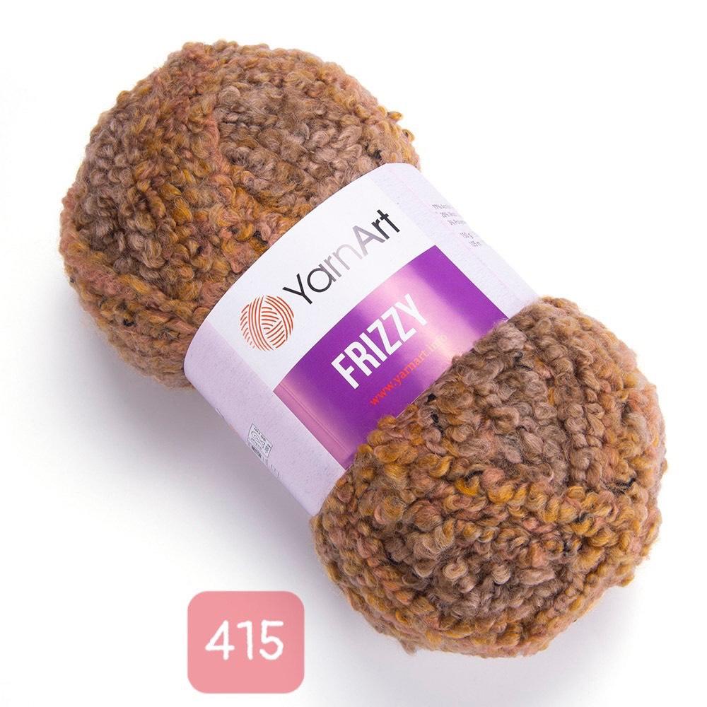 Cuộn len xoắn nhiều màu Frizzy Yarnart
