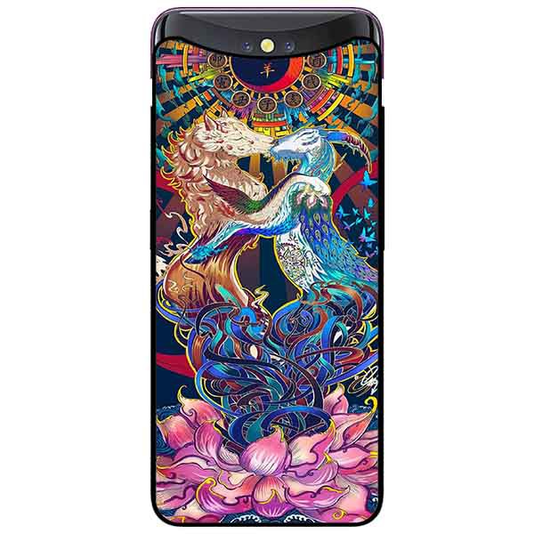 Ốp Lưng Oppo Find X - 12 Con Giáp Mùi