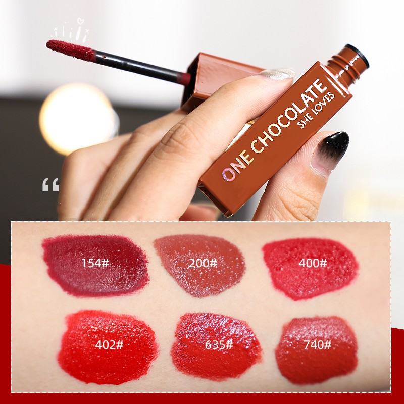 [SHE LOVE] Son kem lì lâu trôi thiết kế hình thanh Socola | BigBuy360 - bigbuy360.vn