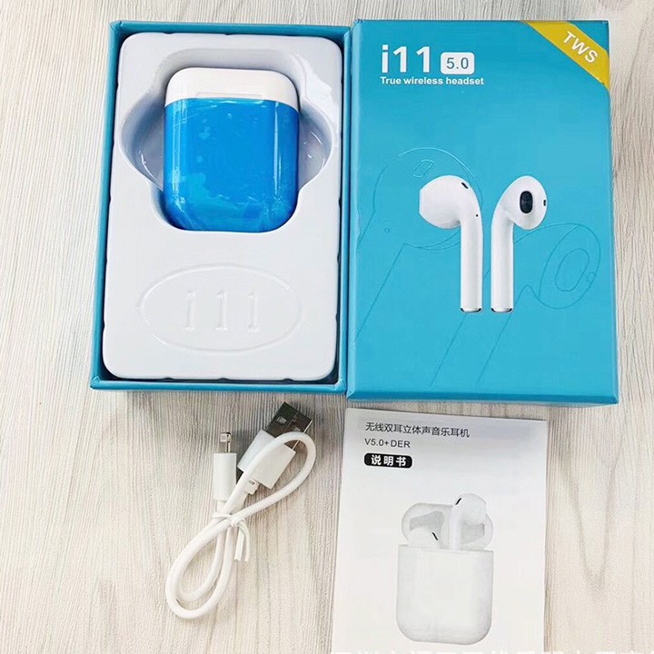 Tai Nghe Bluetooth i11 Tws Bluetooth 5.0 Stereo Super Bass
