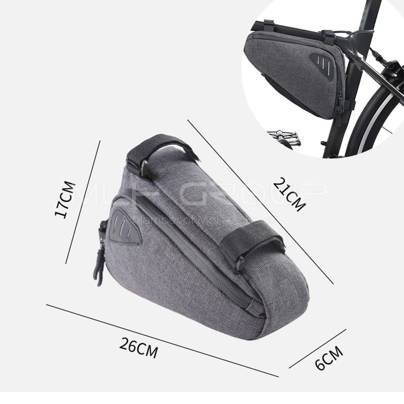 Túi Tam Giác Treo Sườn Xe Đạp Chống Nước Treo Khung Xe Đa Năng Chứa Đồ Cá Nhân MLH