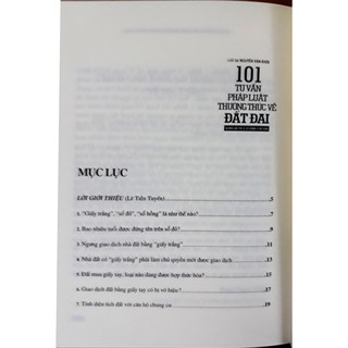 101 Tư Vấn Pháp luật Thường Thức Về Đất Đai