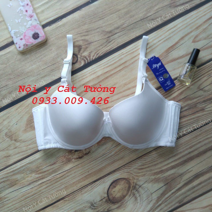 Áo Ngực Boya trơn có gọng, mút mỏng 3 móc cài