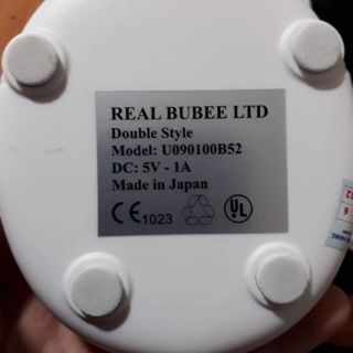 Máy hút sữa điện đôi real bubee Nhật ( tặng kèm túi trữ sữa)4