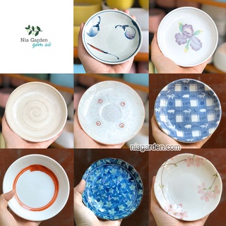 Đĩa đựng gia vị, nước chấm gốm sứ nhiều mẫu - GS3