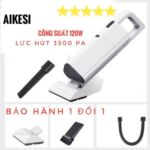 Máy hút bụi cầm tay mini không dây hút bụi lông mèo AIKES