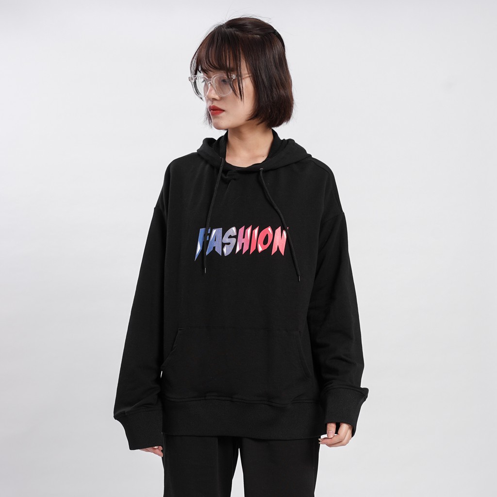 Áo khoác hoodie nỉ N7 có mũ nam nữ oversize thời trang đường phố phong cách Hàn Quốc Hot 2020 BLACK GOKU