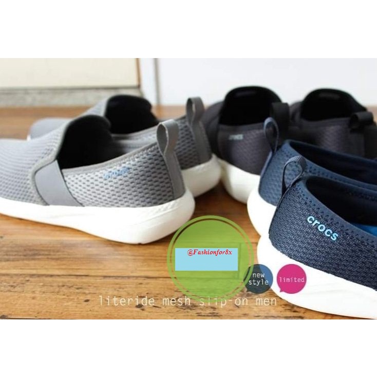 Giày literide slip on nam lưới, pb59