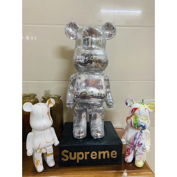 Bearbrick 1000% gold blink Tượng Be@rbrick lấp lánh 80cm
