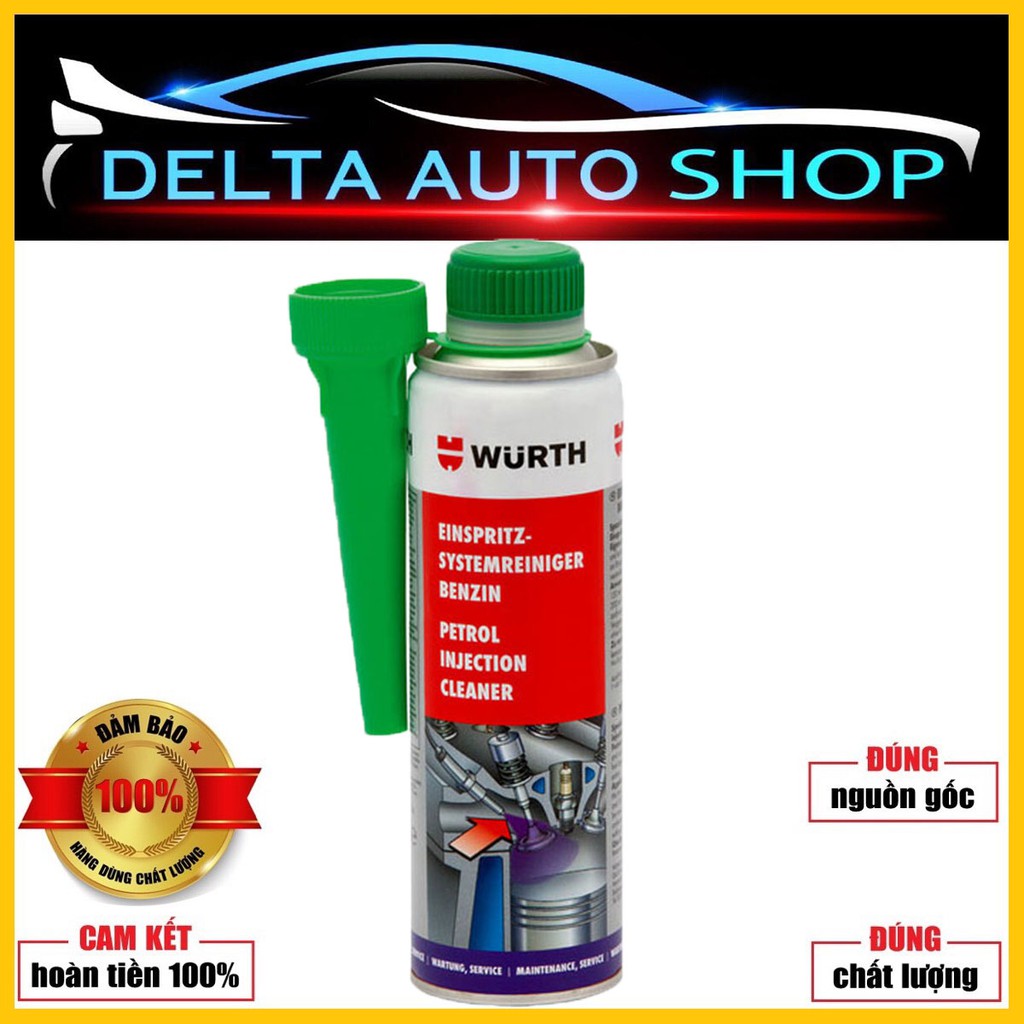 Súc béc xăng Wurth Petrol injection system cleaner 300ml Shopee Việt Nam