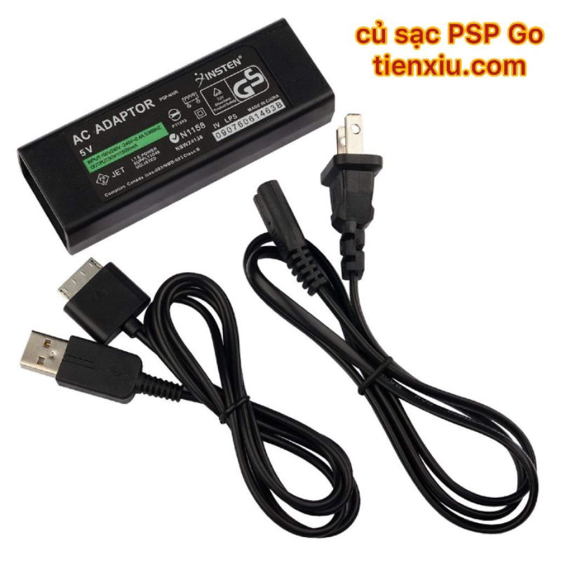 Củ sạc usb cho máy PSP GO bộ sạc pspgo dây sạc cho máy Sony psp go