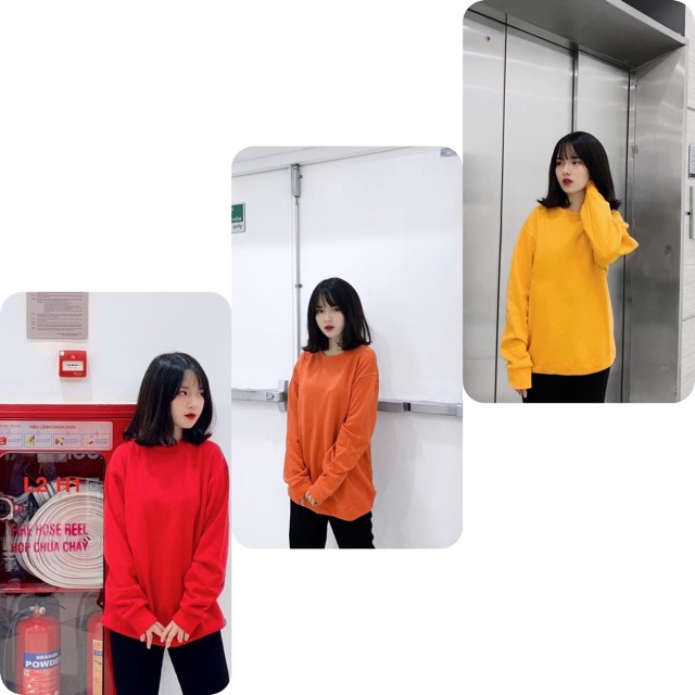 Áo Sweater Trơn Nam chất vải đẹp phong cách trẻ trung nhiều màu sắc maylanstore | BigBuy360 - bigbuy360.vn