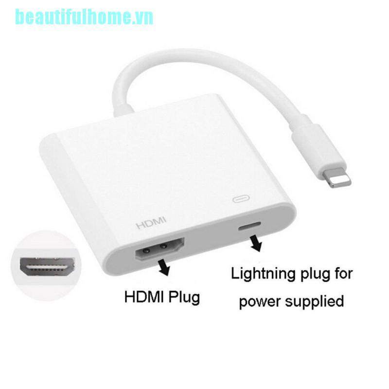 Dây Cáp Chuyển Đổi Từ 8 Pin Sang Hdmi Cho Apples 8 7 X Apple
