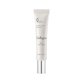 Kem Mắt 9 Wishes Collagen Ampule Eye & Face Cream 40ml