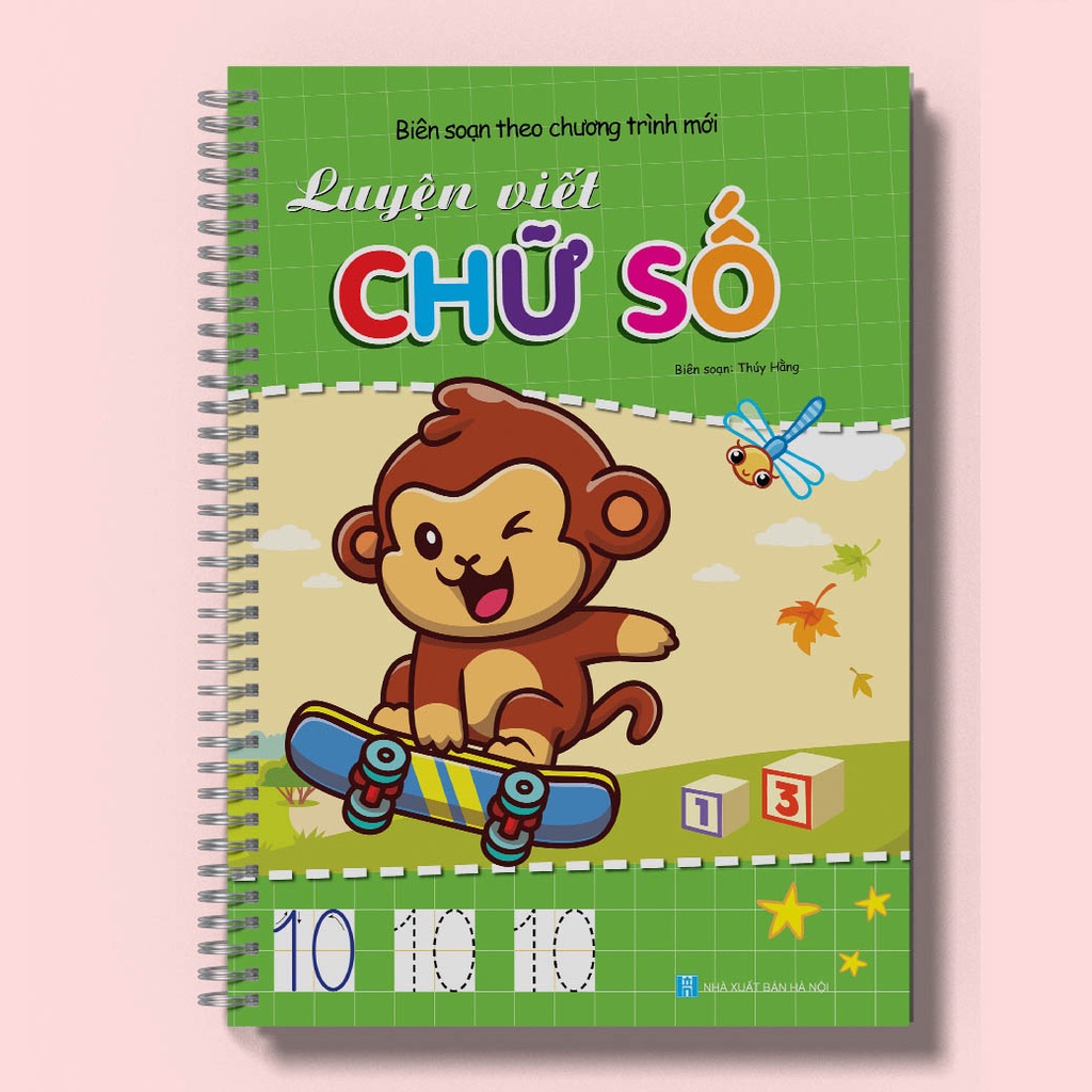 Sách - Sách 3 cuốn Luyện viết thần kỳ, mực tự biến mất - tặng kèm bút NSTO