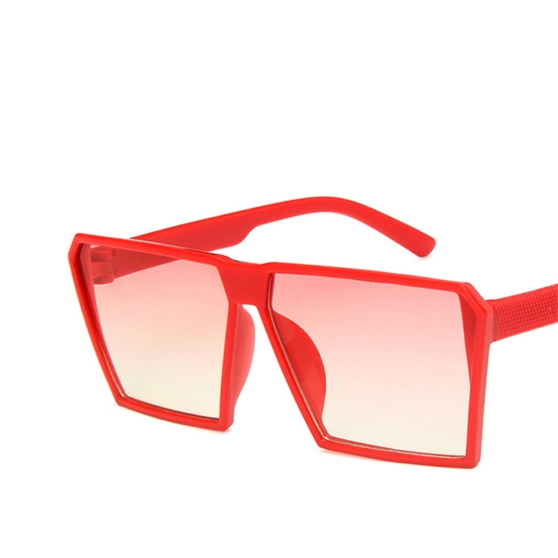 Oversize Square Kids Sunglasses Girls Baby Boys Festival Punk Goggle Sunglasses Uv400 Glasses Children