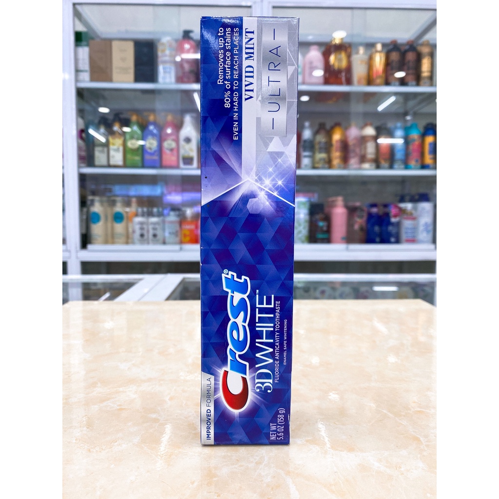 KEM ĐÁNH TRẮNG RĂNG CREST 3D WHITE MADE IN USA Mẫu Mới 135g~147g