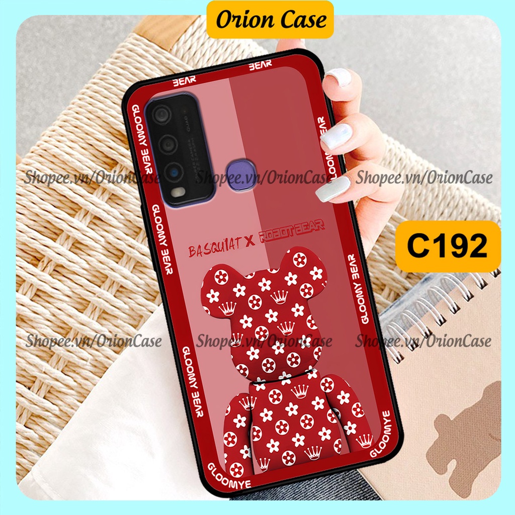 Ốp lưng Vivo Y30 / Y50 in hình bearbrick 3D thời trang, cá tính. ốp chống sốc, bền đẹp