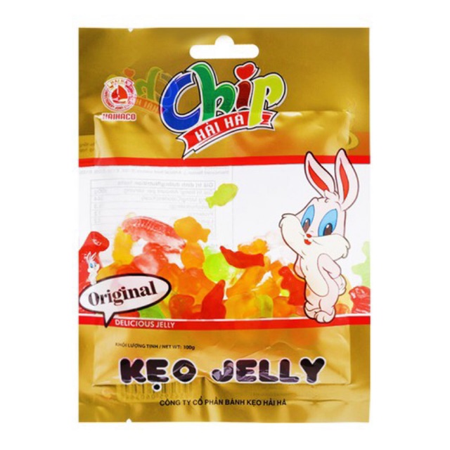 Combo 10 Gói Kẹo Jelly Chip Hải Hà 100gr