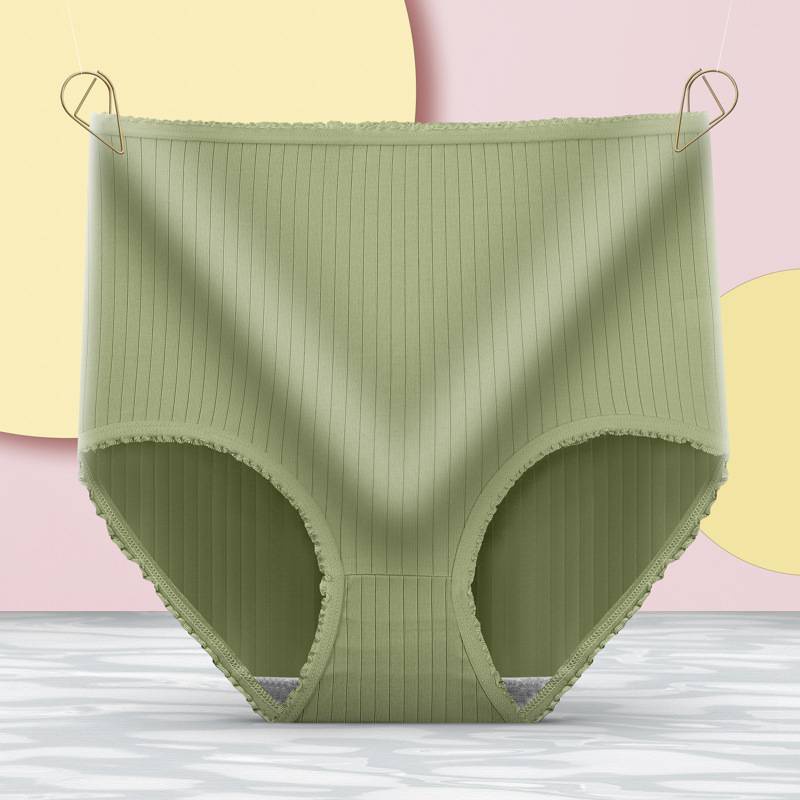 Set 1 Quần Lót Lưng Cao Thoải Mái Cho Phụ Nữ Trung Niên