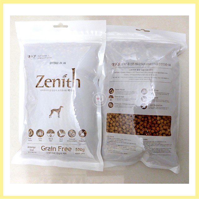 Hạt mềm Zenith cho chó