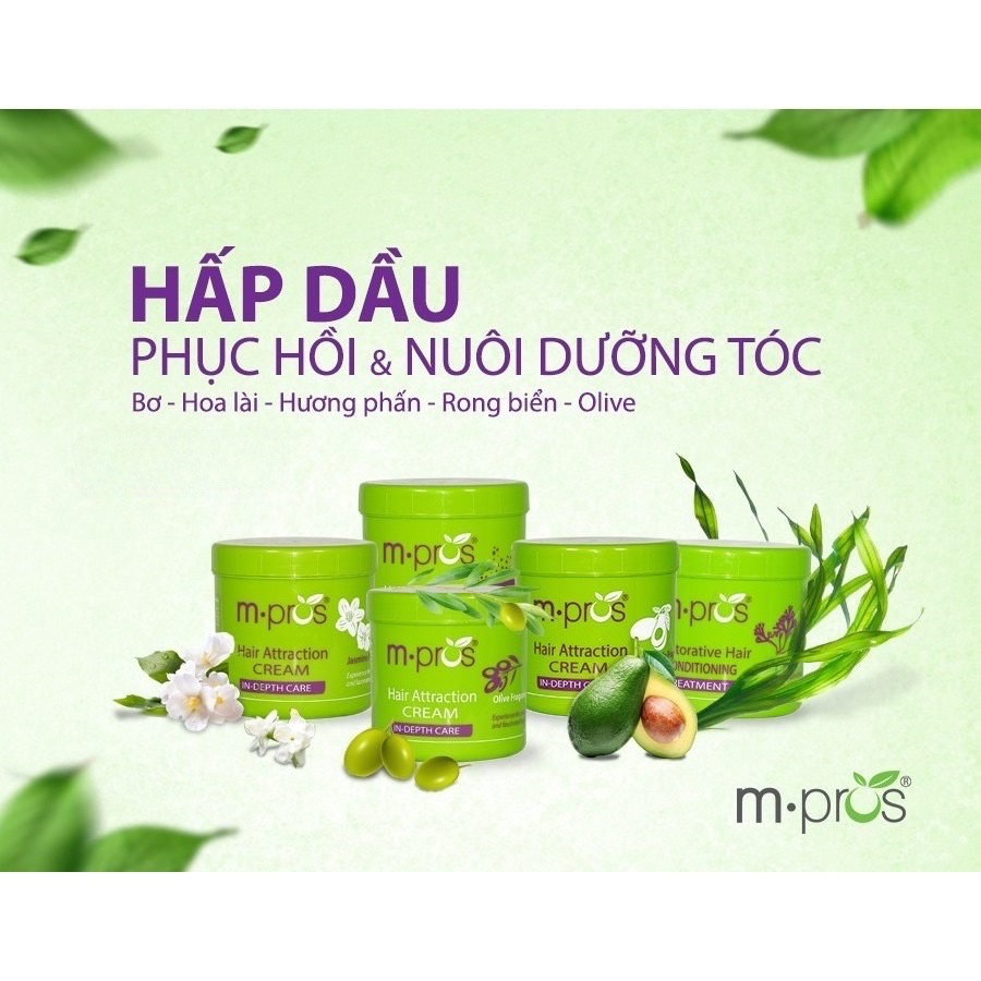 Dầu Hấp Dưỡng Tóc Tinh Chất Hoa Lài M.PROS Lọ 500ml