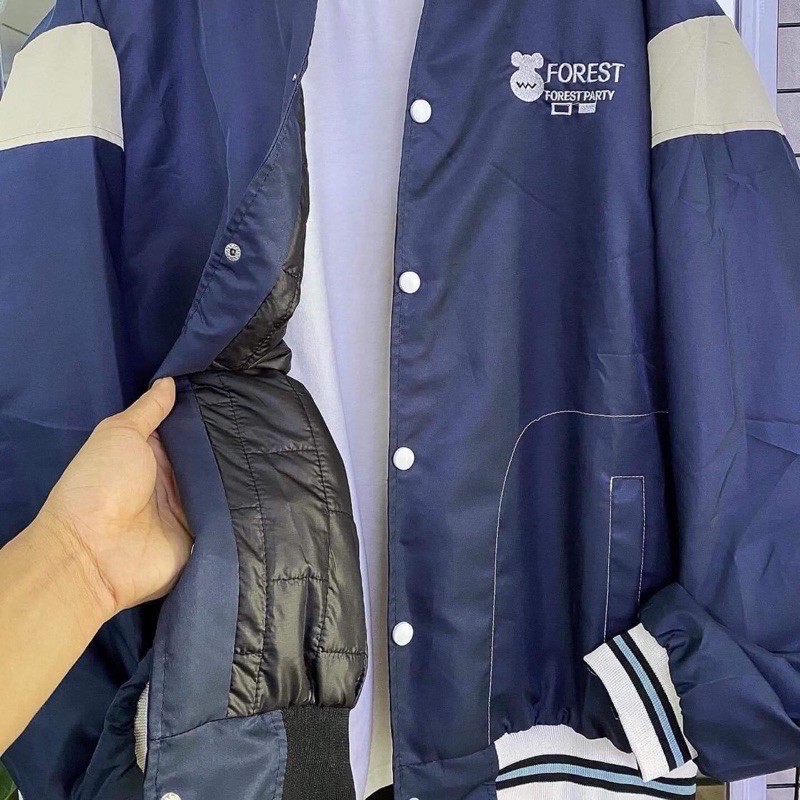 Áo Bomber Forest Form Unisex Kèm Hình Thật