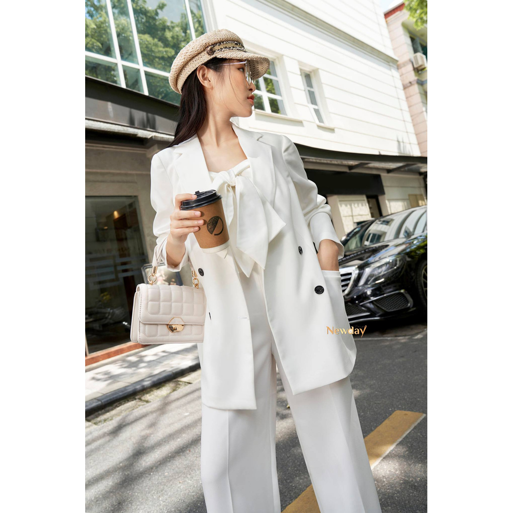 NEW DAY_Áo Vest dáng rộng túi chéo | BigBuy360 - bigbuy360.vn