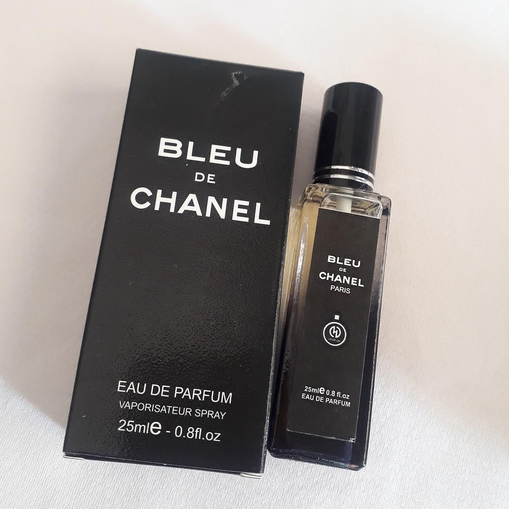 Tinh dầu nước hoa, nước hoa nam, nước hoa mini Bleu De Chanel Hparfum dạng xịt 25ml