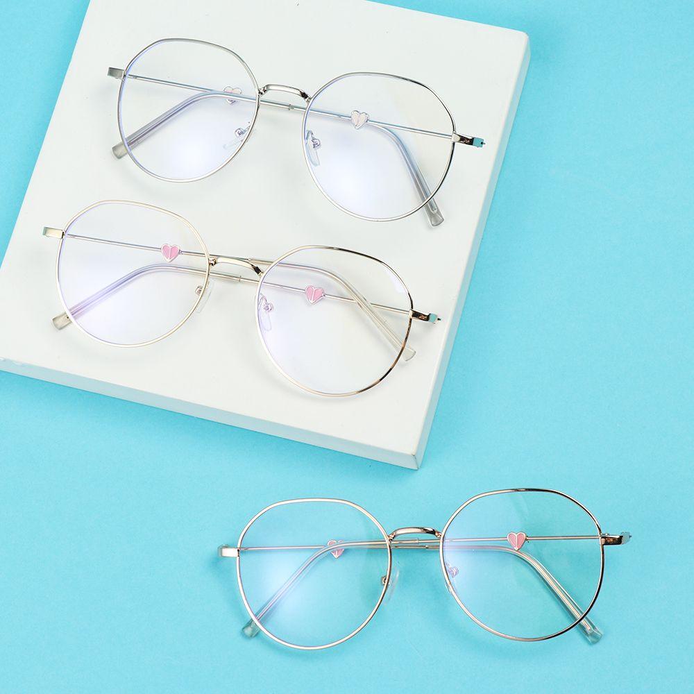 Kính Chống Ánh Sáng Xanh Hình Trái Tim Siêu Nhẹ Dùng Cho Văn Phòng